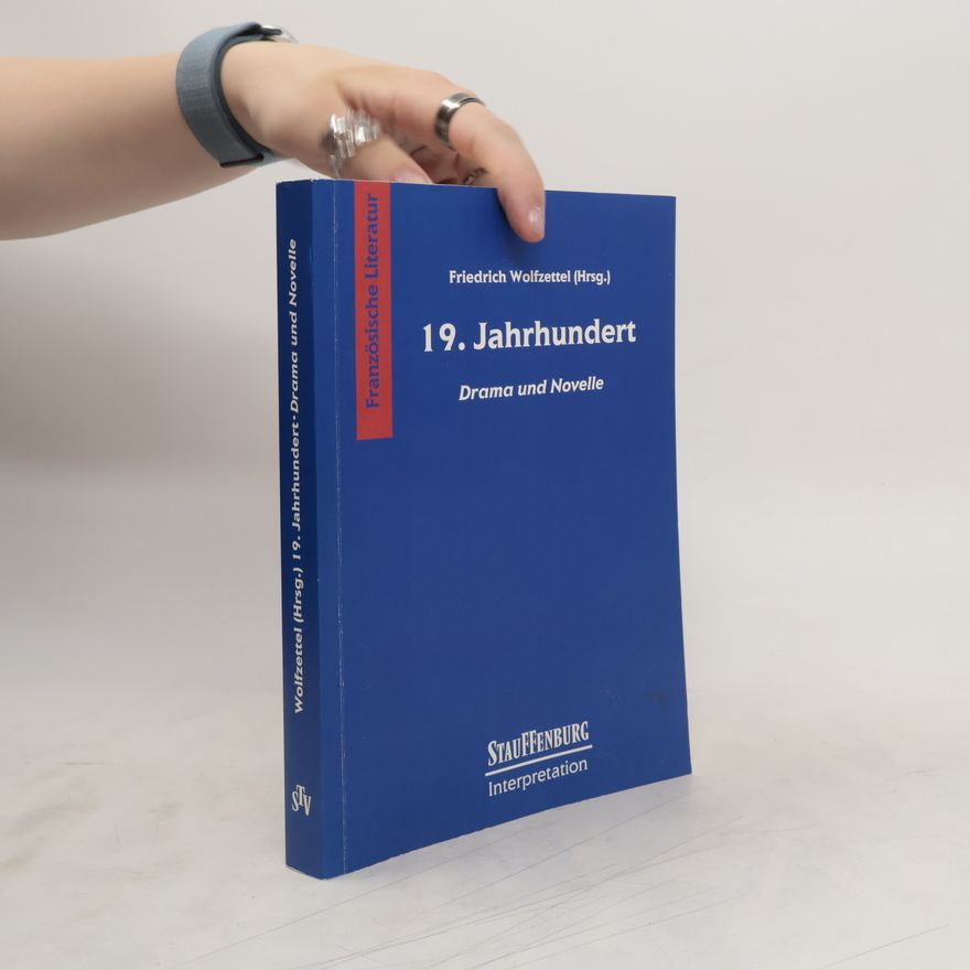 Friedrich Wolfzettel Französische Literatur
