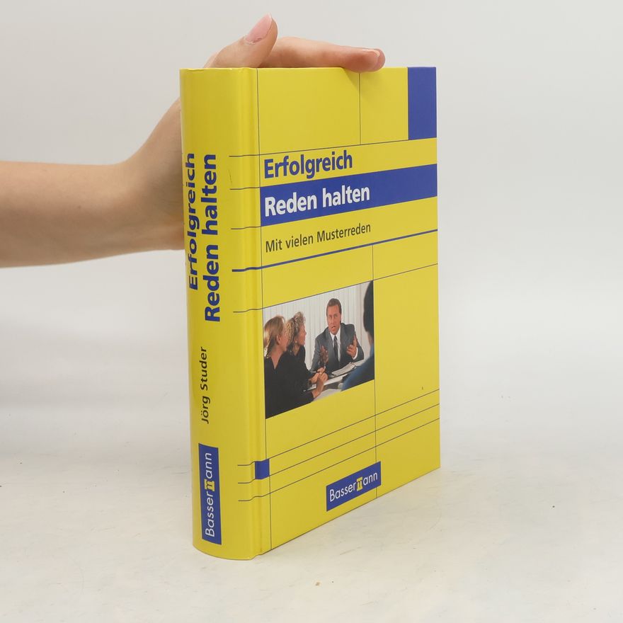 Jürg Studer Erfolgreich Reden halten