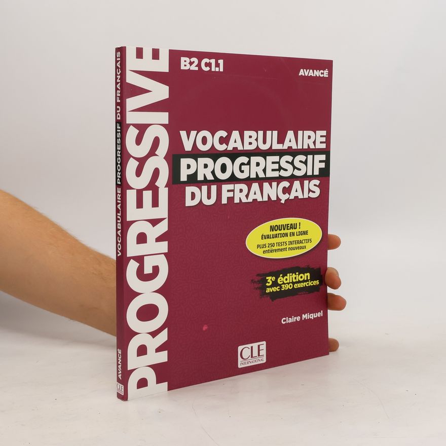Claire Miquel Vocabulaire progressif du Francais Avance Podręcznik