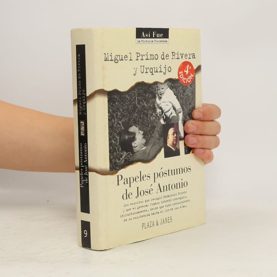 Miguel Primo de Rivera y Urquijo Papeles póstumos de José Antonio