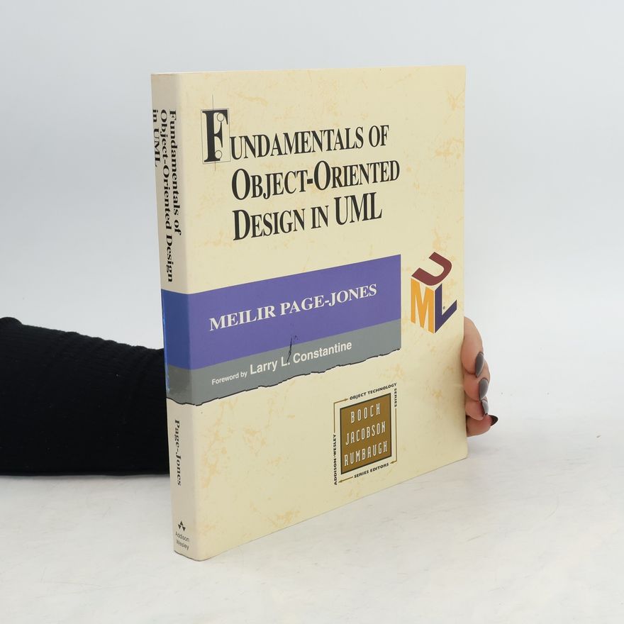 Meilir Page-Jones Fundamentals of object-oriented design in UML