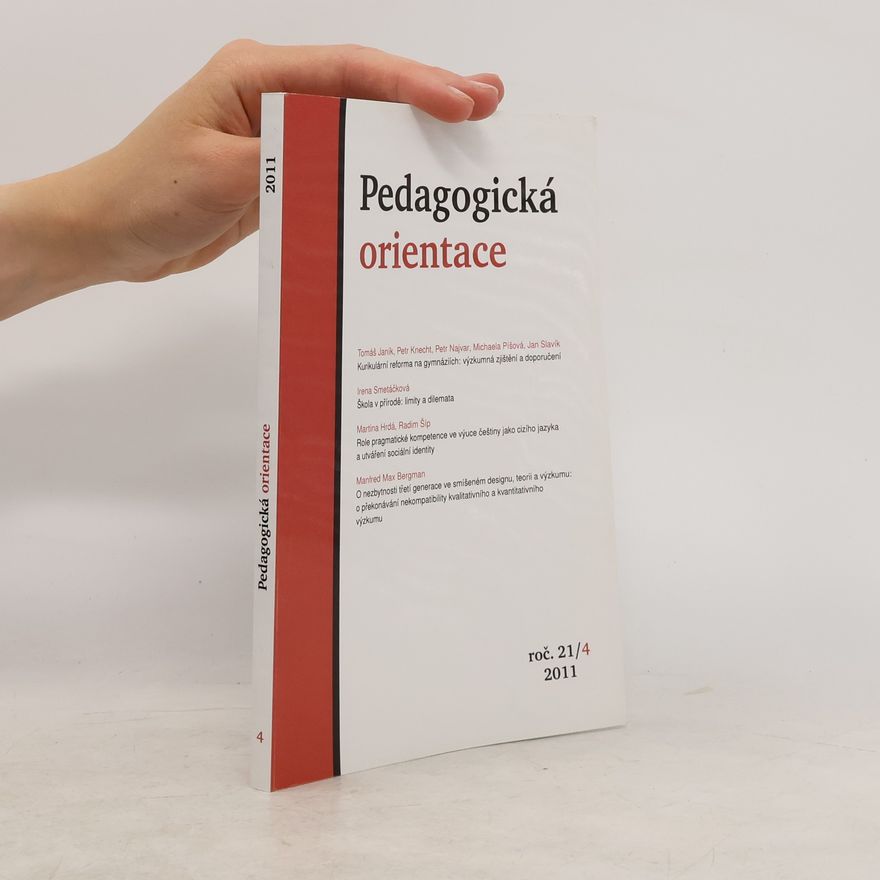 Kolektiv autorů Pedagogická orientace 21/4