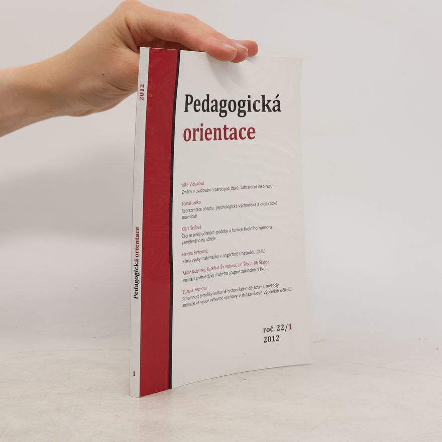Various authors Pedagogická orientace 22/1