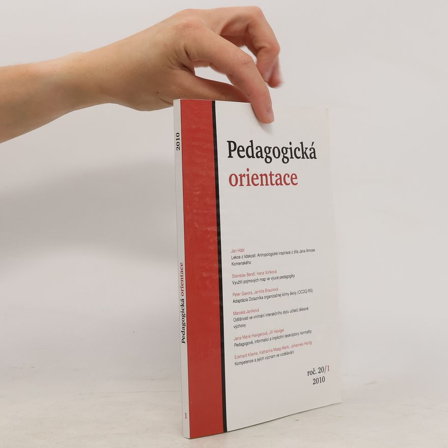 Various authors Pedagogická orientace 20/1