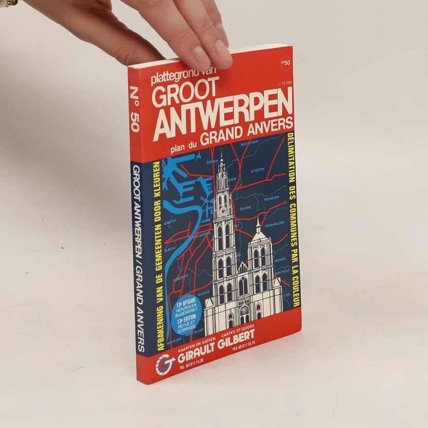 Collectif d'auteurs Groot Antwerpen plan du Grand Anvers