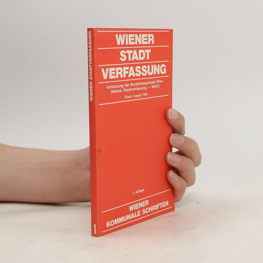 Kolektiv autorů Wiener Stadtverfassung