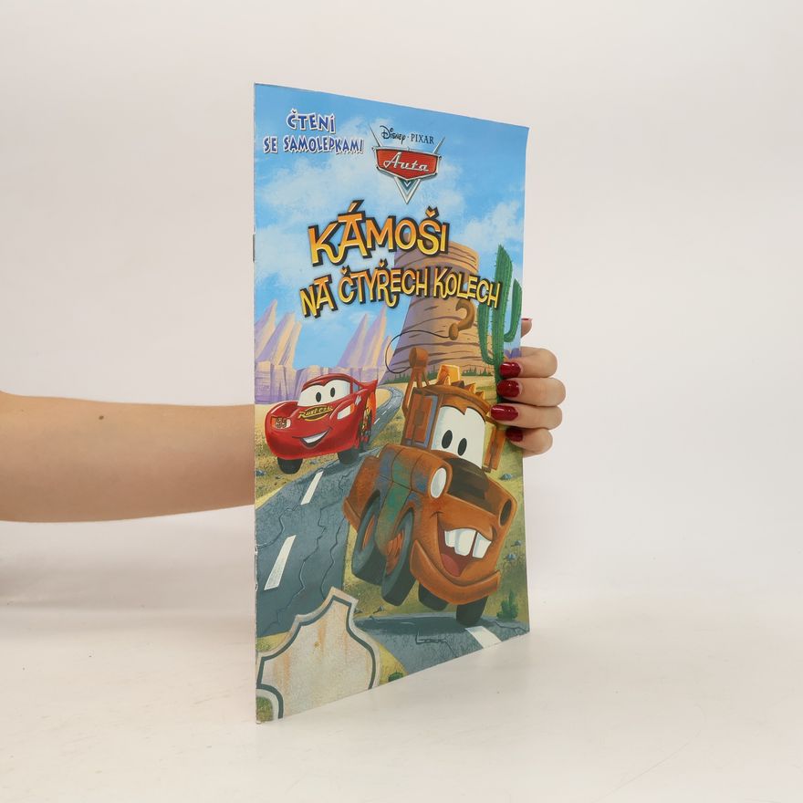 Walt Disney Auta - Samolepková kniha - Kámoši na 4 kolech