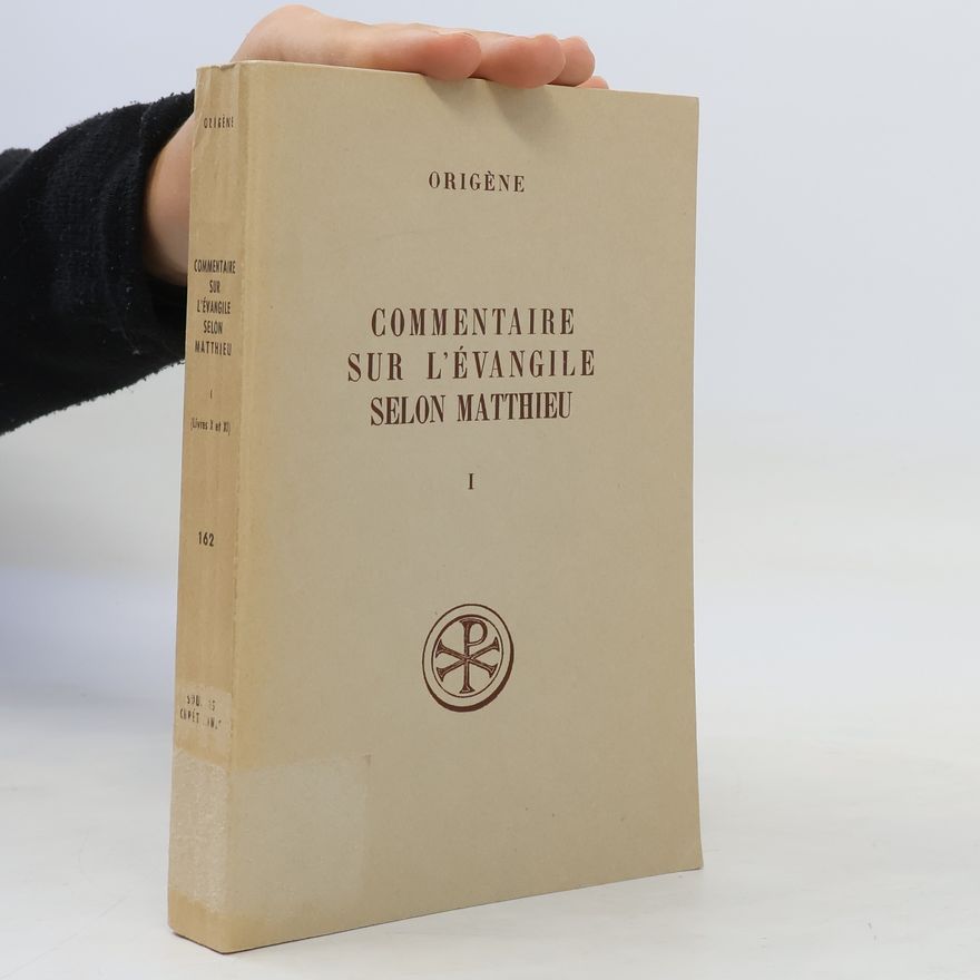 Autorenkollektiv Commentaire sur l'Évangile selon Matthieu I