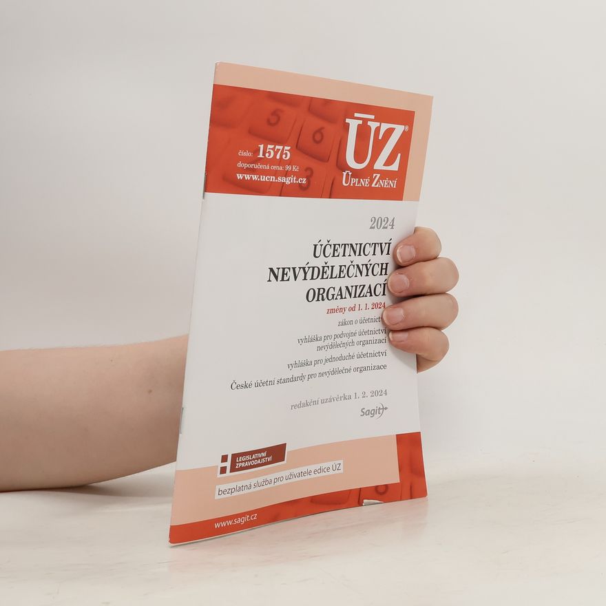 Autorenkollektiv ÚZ 1575 Účetnictví nevýdělečných organizací