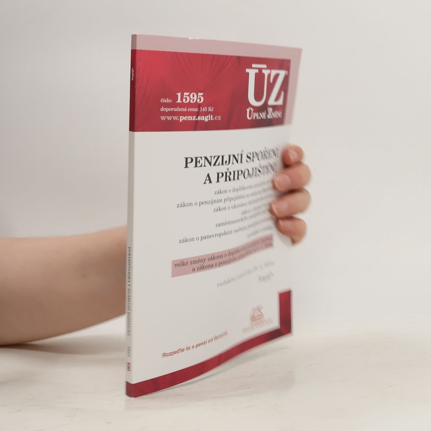 Sagit ÚZ 1595 Penzijní spoření a připojištění