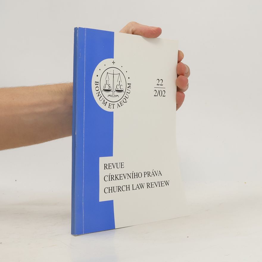 Kolektiv autorů Revue církevního práva = Church law review Church law review 22, 2/02