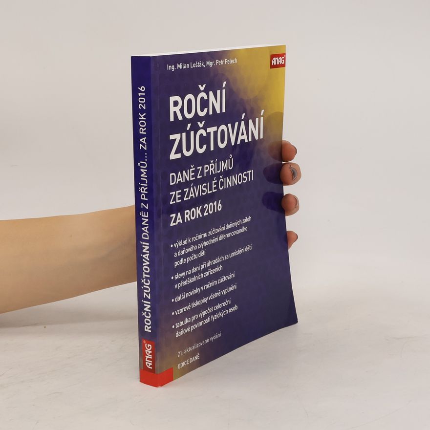 Milan Lošťák Roční zúčtování daně z příjmů ze závislé činnosti za rok 2016