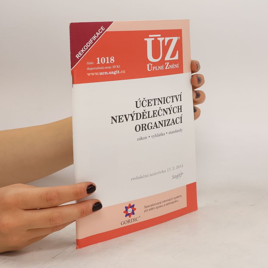 Kolektív autorov Účetnictví nevýdělečných organizací
