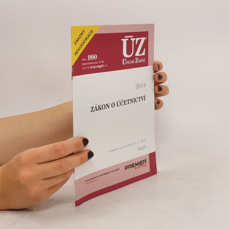Various authors Zákon o účetnictví 2014