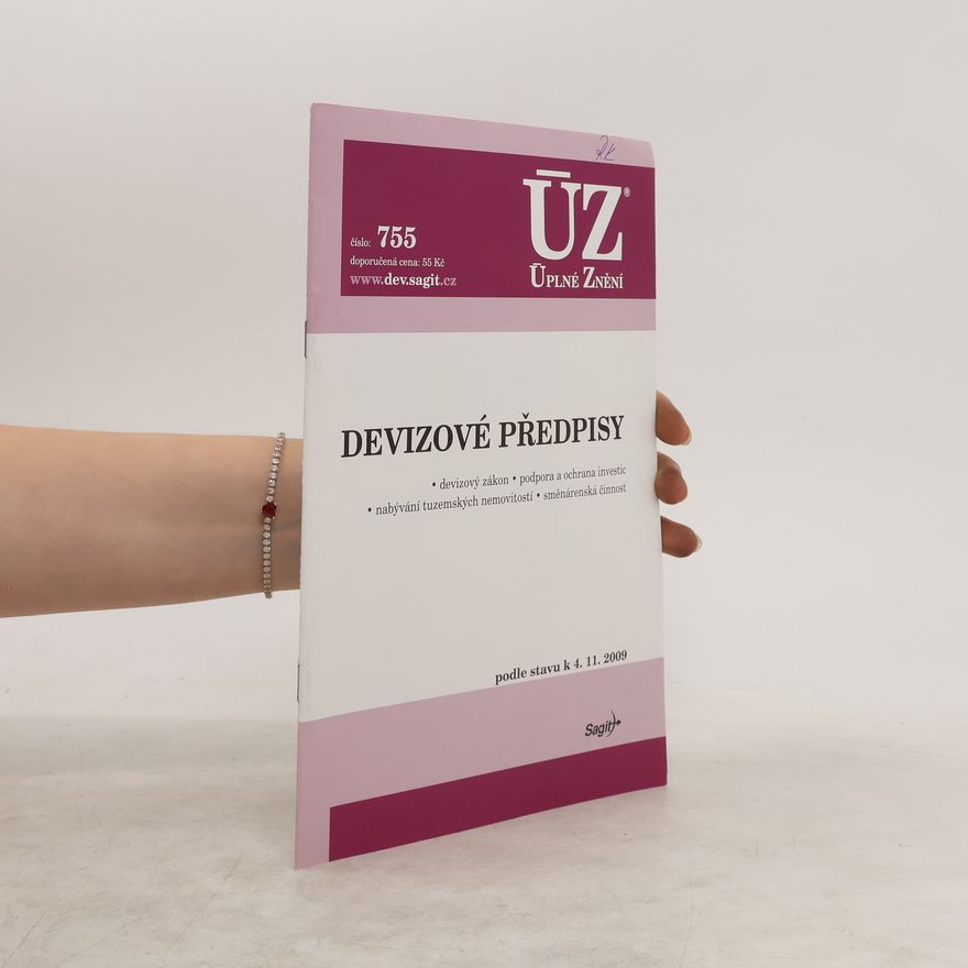 Kolektiv autorů Devizové předpisy