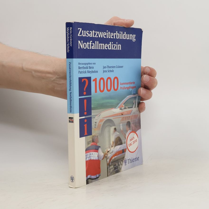 Berthold Helmut Bein Zusatzweiterbildung Notfallmedizin