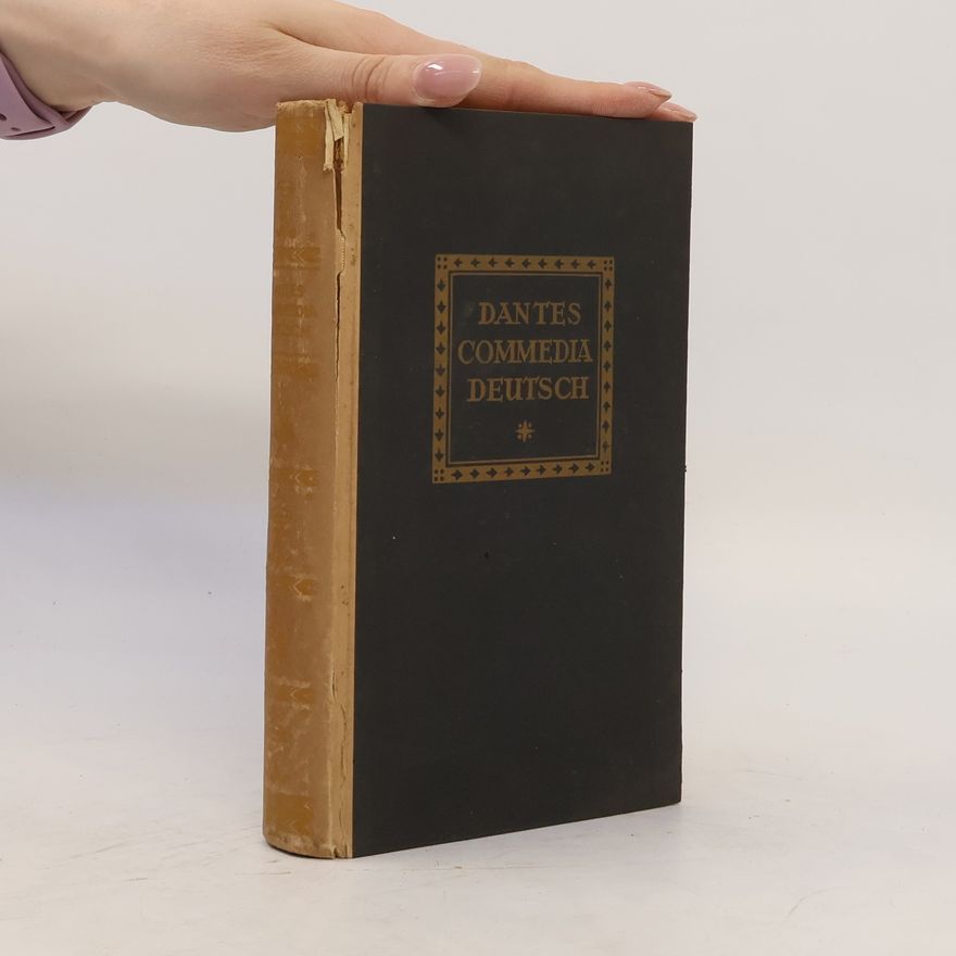 Dante Alighieri Dantes Commedia Deutsch