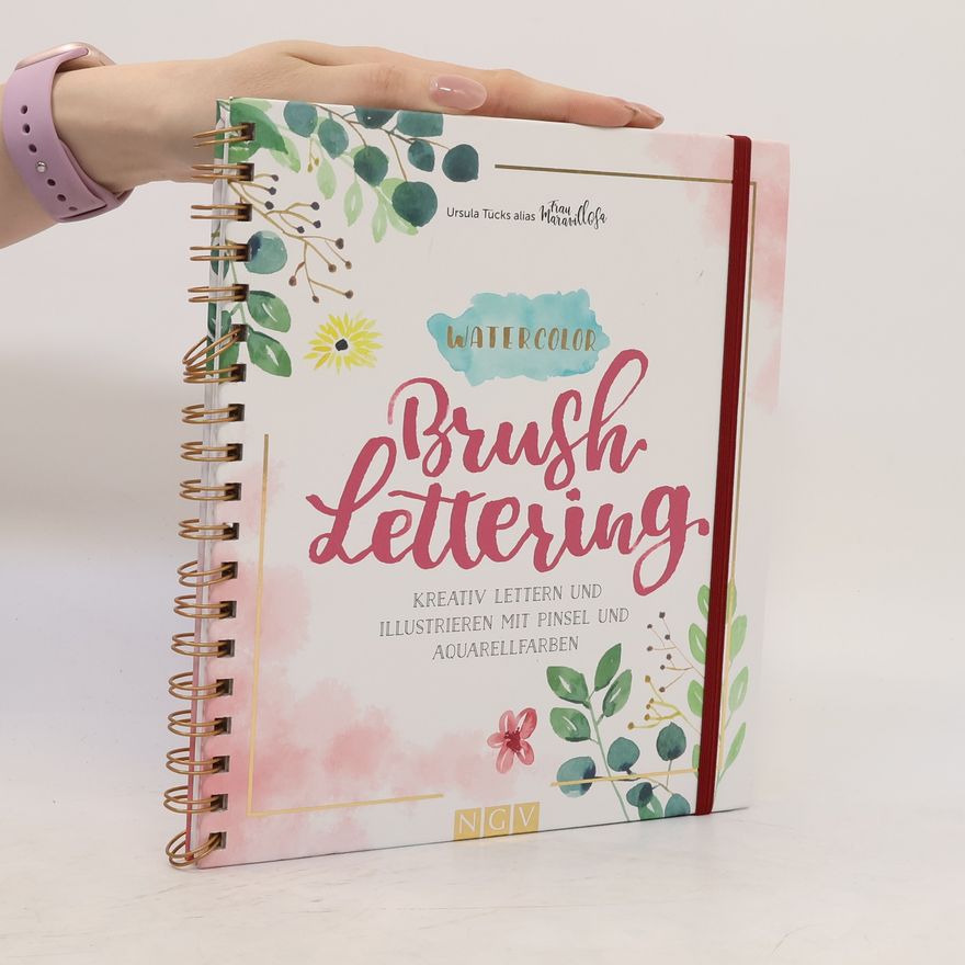 Ursula Tücks Watercolor brush lettering