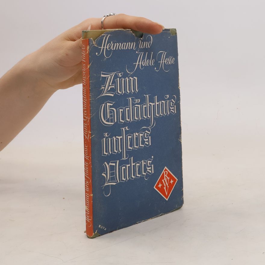 Adele Hesse Zum Gedächtnis unseres Vaters