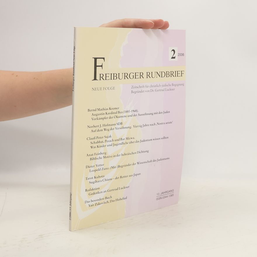 Gertrud Luckner Freiburger Rundbrief 2/2006