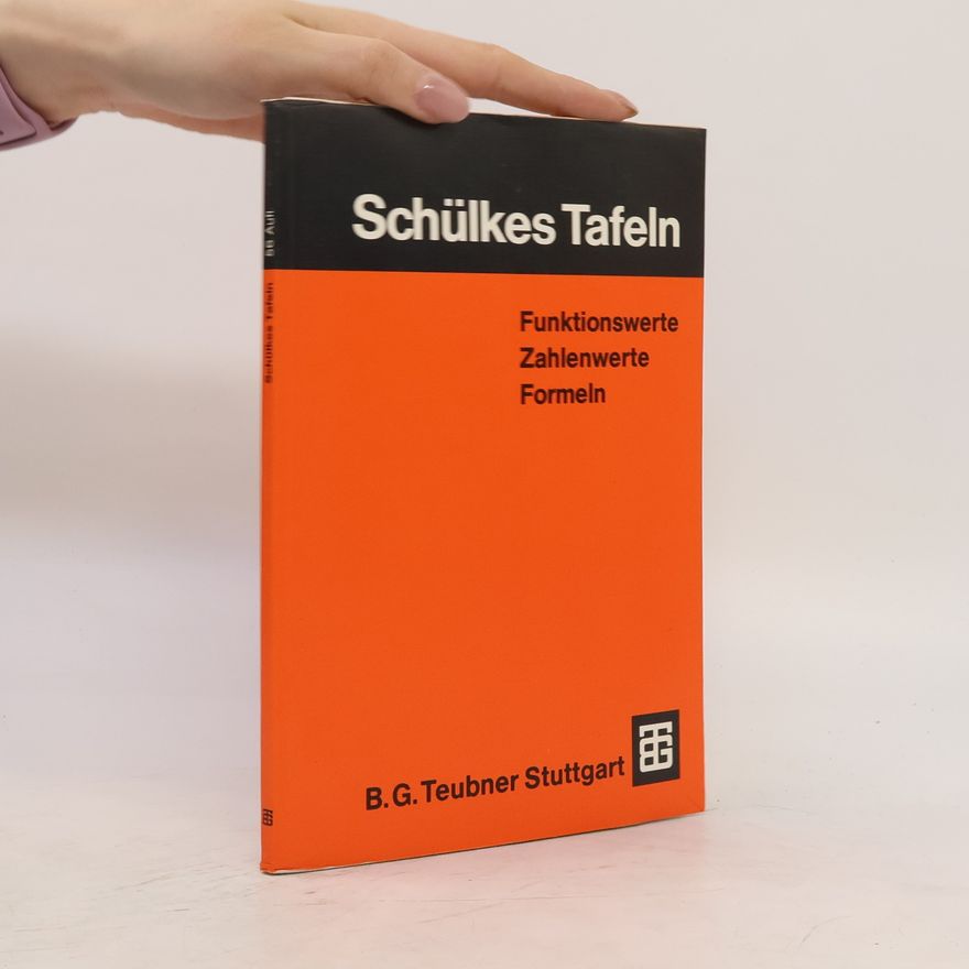 Albert Schülke Schülkes Tafeln