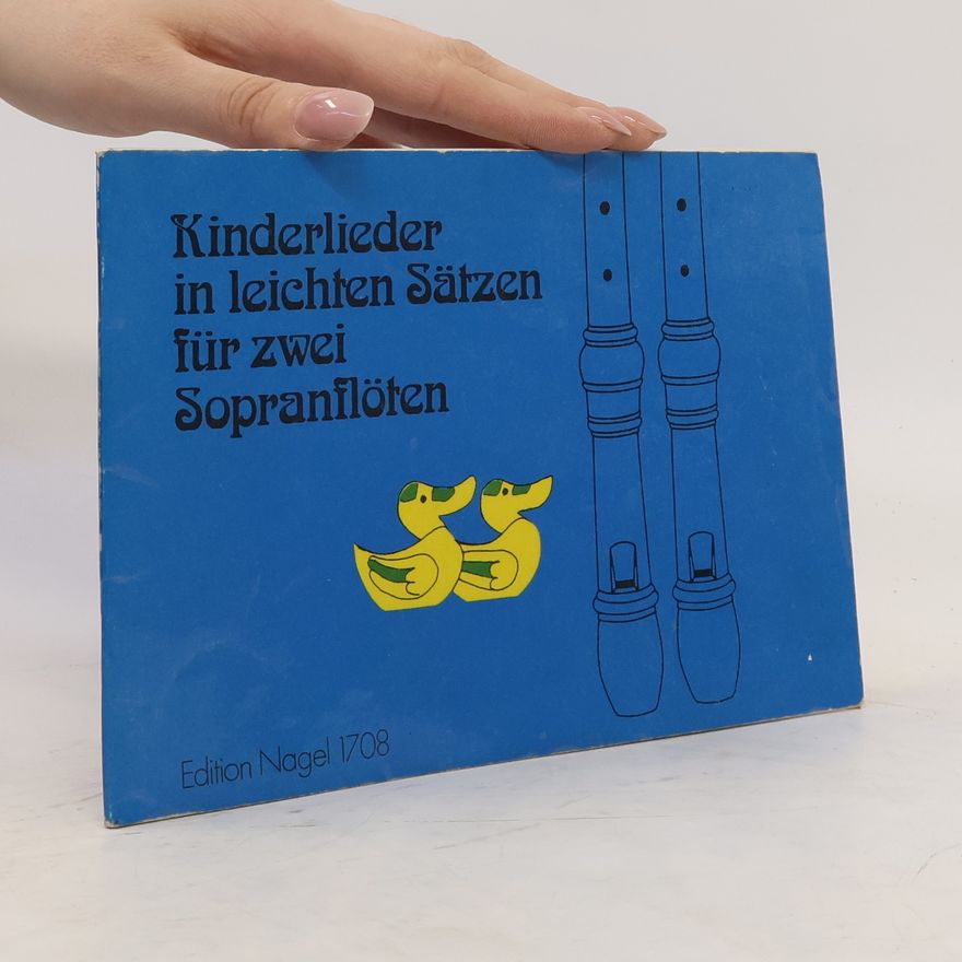 Kolektiv autorů Kinderlieder in leichten für zwei Sopranflöten