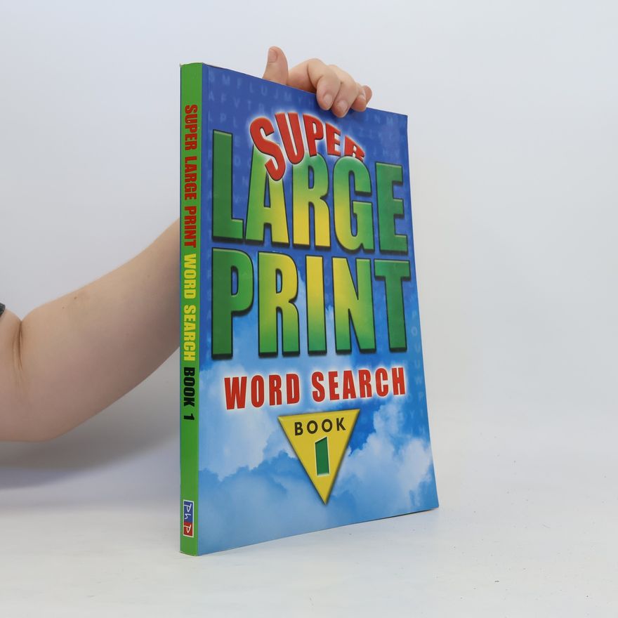 Autores varios Super Large Print. Word Search Book 1
