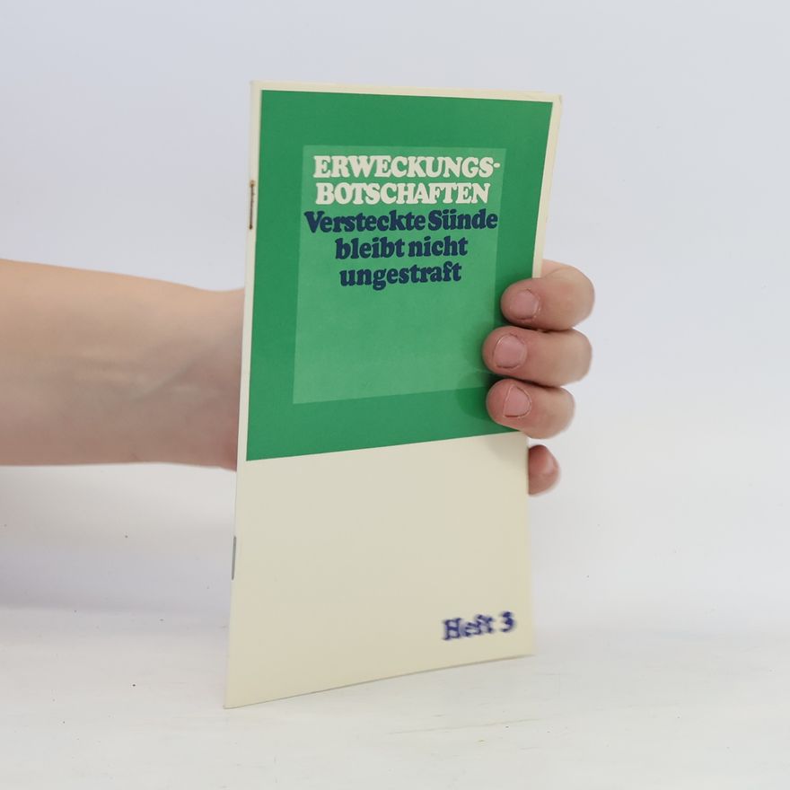 Autorenkollektiv Versteckte Sünde bleibt nicht ungestraft 3