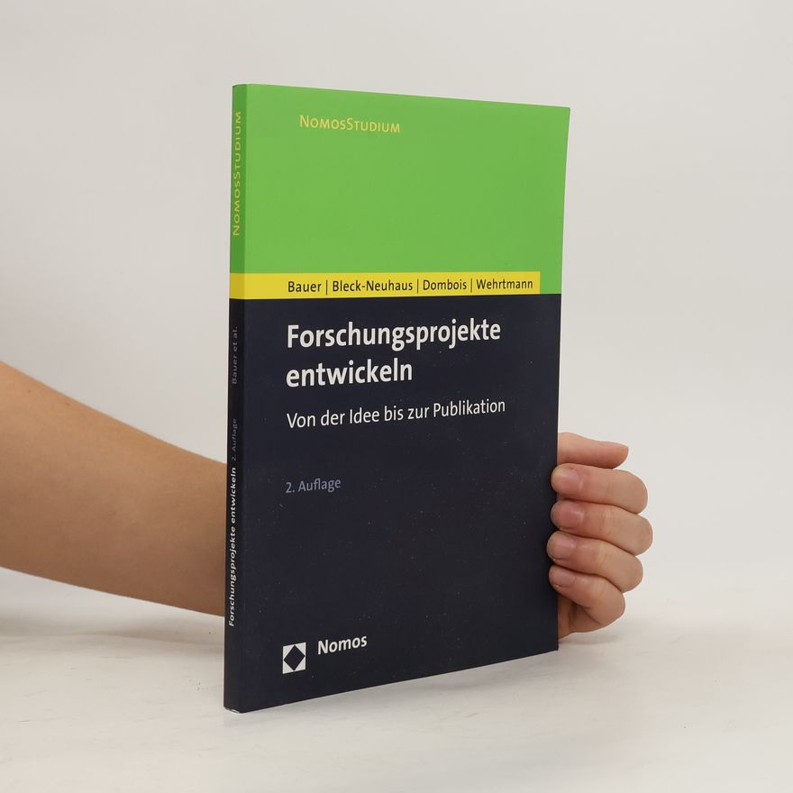 Waldemar Bauer Forschungsprojekte entwickeln