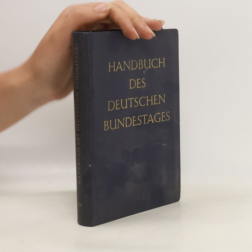 Autorenkollektiv Handbuch des deutschen bundestages