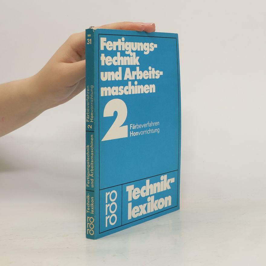 Autorenkollektiv Fertigungstechnik und Arbeitsmaschinen 2