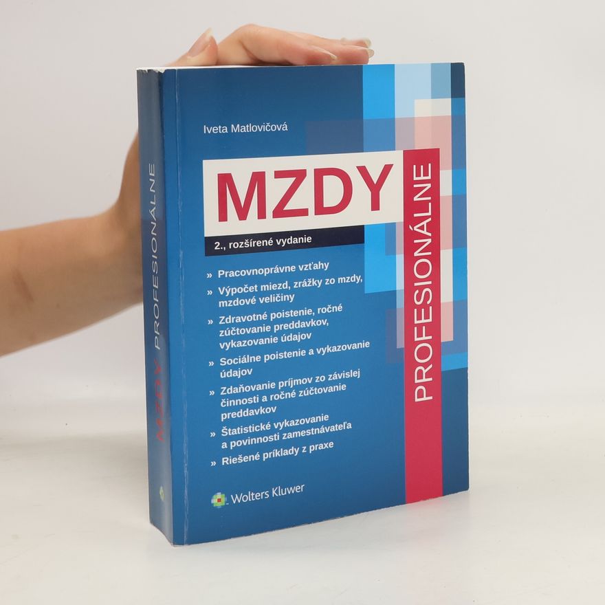 Iveta Matlovičová Mzdy profesionálne