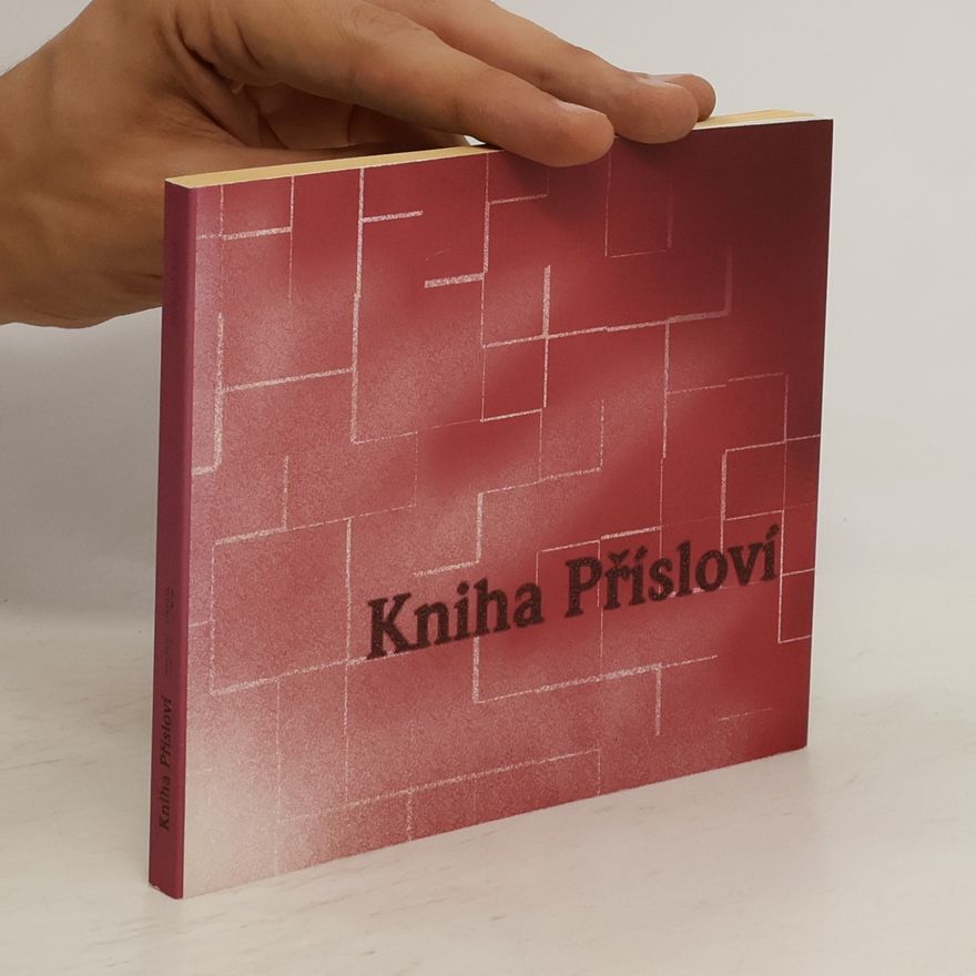 Michal Krchňák Kniha Přísloví : nový překlad Staré smlouvy