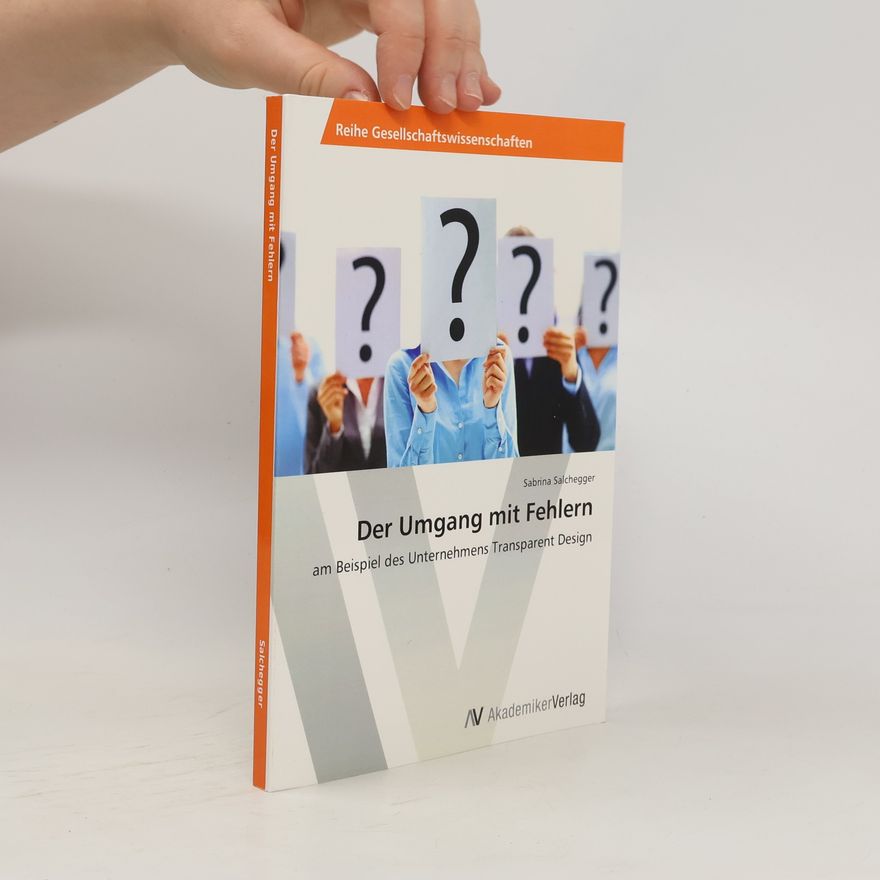 Sabrina Salchegger Der Umgang mit Fehlern
