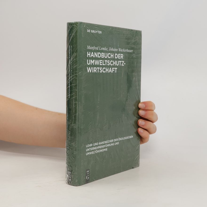Manfred Lemke Handbuch der Umweltschutzwirtschaft