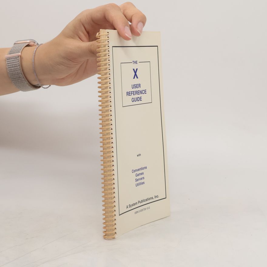 Anatole Olczak X User Reference Guide
