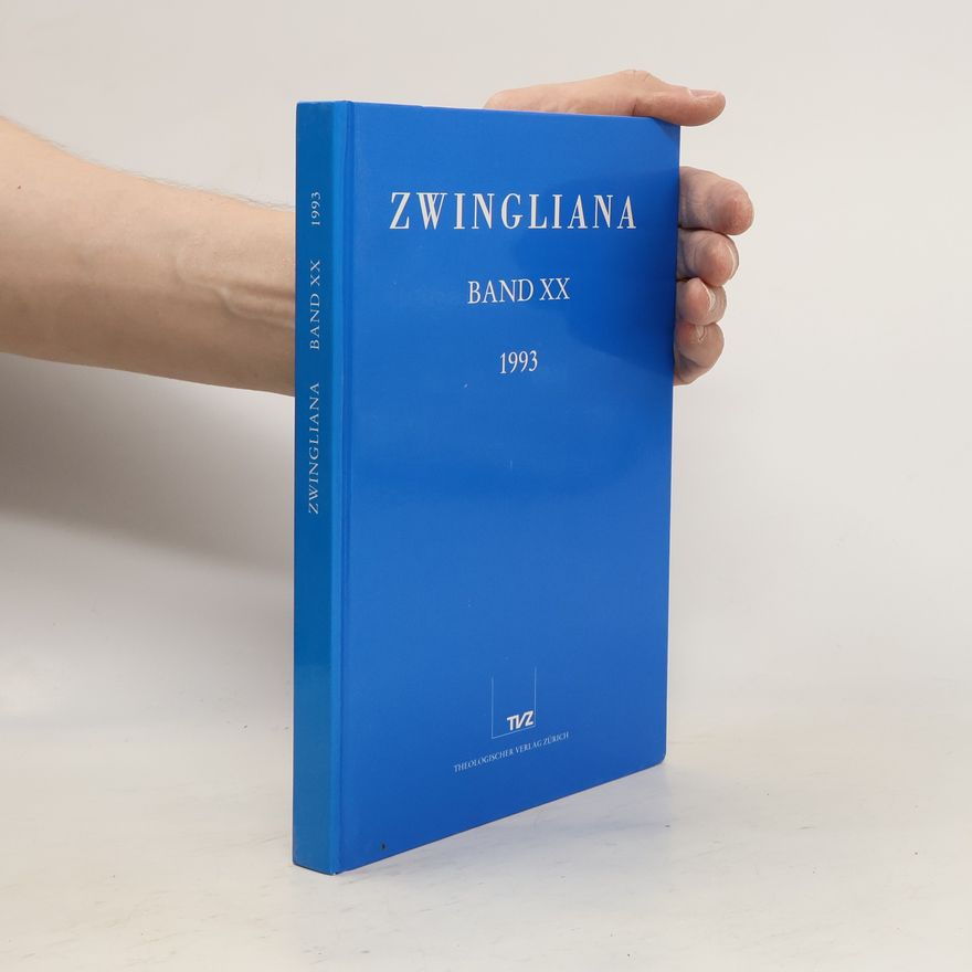 AA.VV. Zwingliana band XX