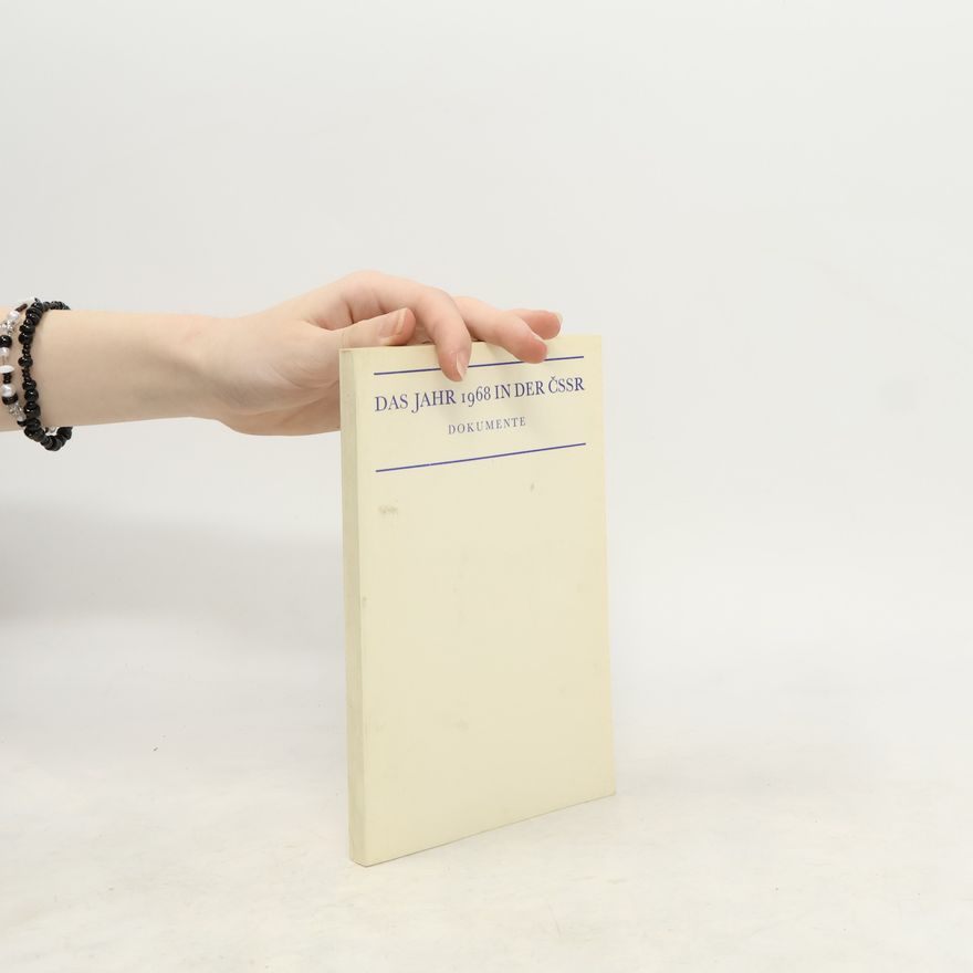 Collectif d'auteurs Das Jahr 1968 in der ČSSR