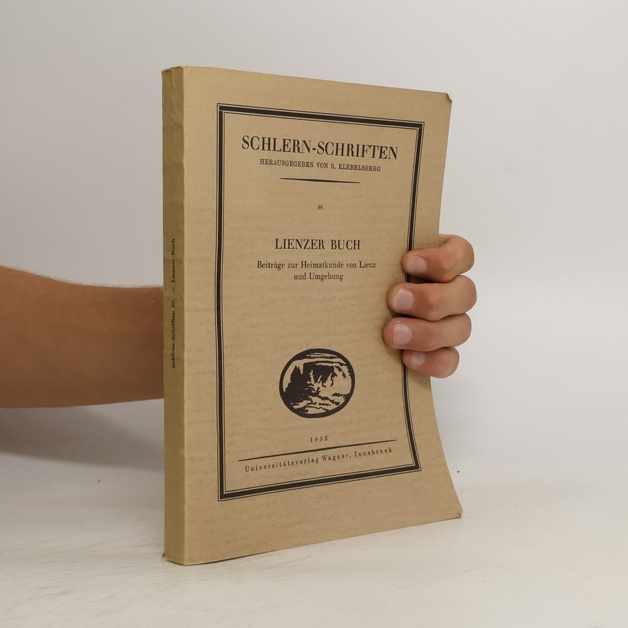 Various authors Schlern-Schriften 98 Lienzer Buch