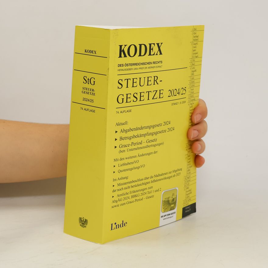 Andrei Bodis KODEX Steuergesetze 2024/25