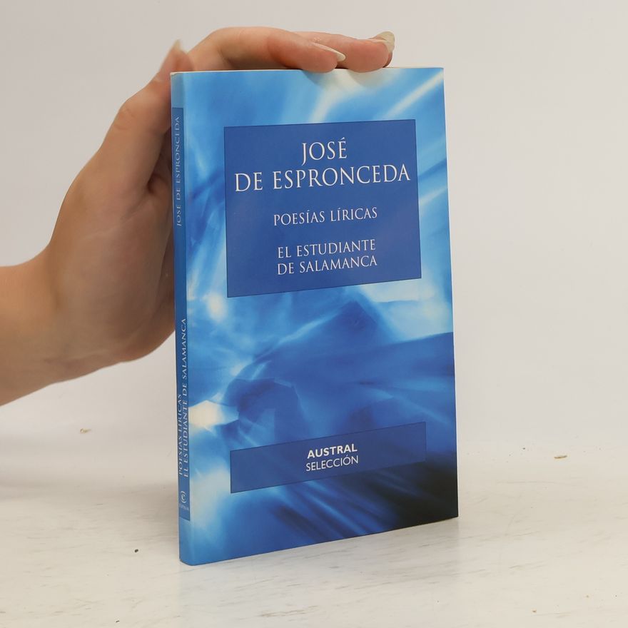 José de Espronceda Poesías líricas