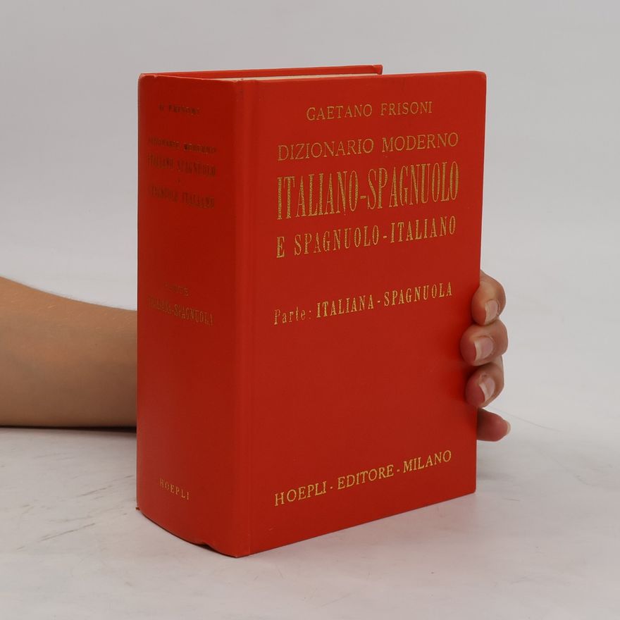 Gaetano Frisoni Diccionario Moderno
