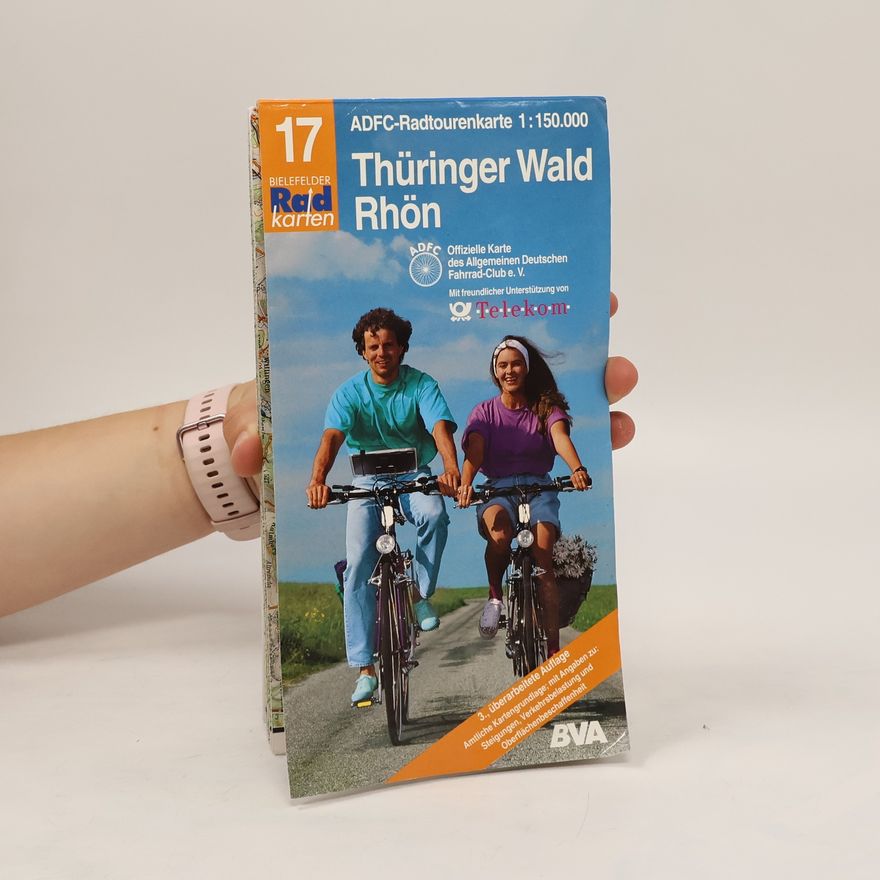 Autorenkollektiv ADFC-Radtourenkarte 17. Thüringer Wald Rhön