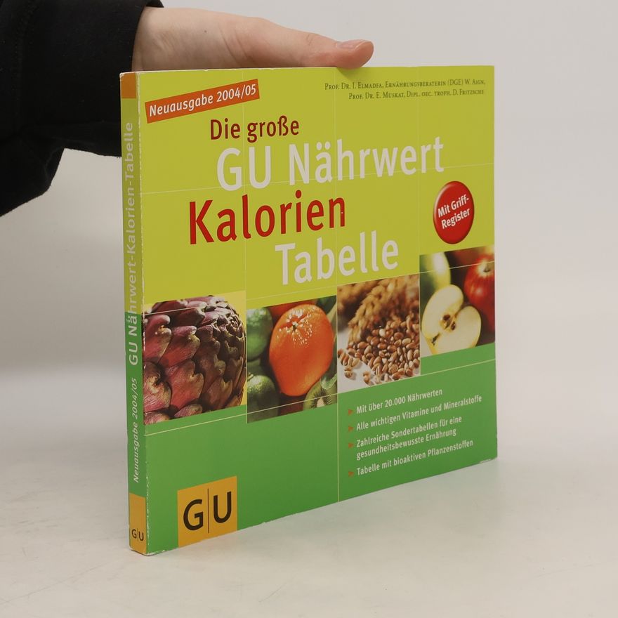 Ibrahim Elmadfa Die große GU Nährwert Kalorien Tabelle