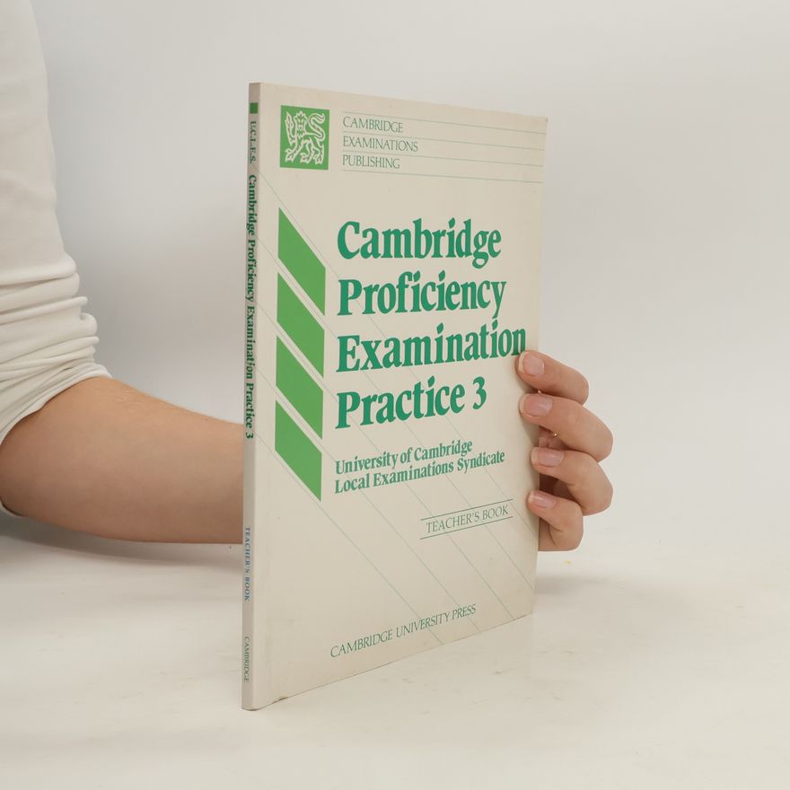 Autorenkollektiv Cambridge Proficiency Examination Practice 3. Teacher´s Book
