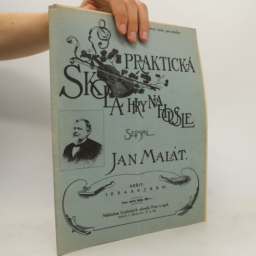 Jan Malát Praktická škola hry na housle 7. sešit