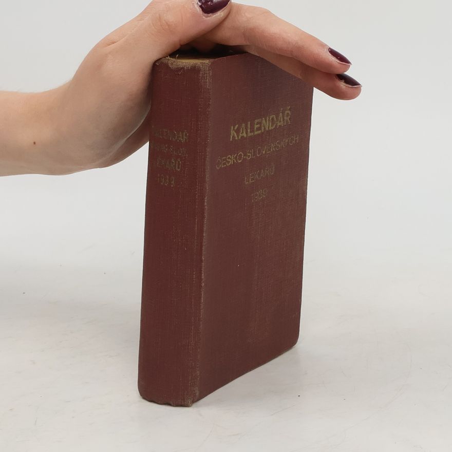 Autorenkollektiv Kalendář československých lékařů 1939