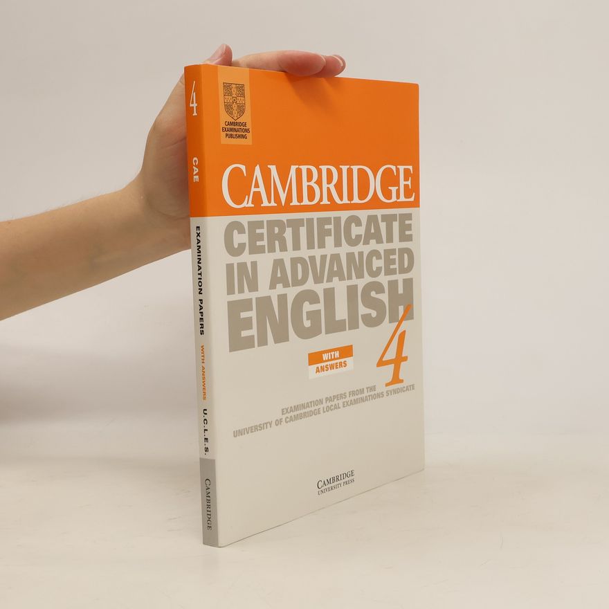 Various authors Cambridge certificate in advanced English 4