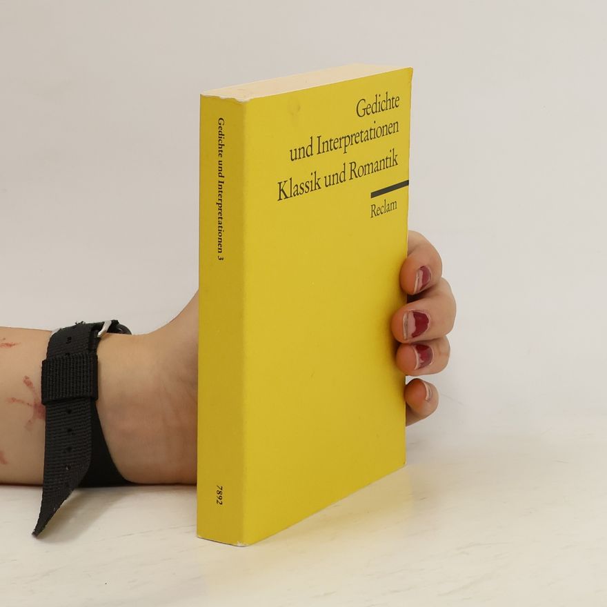 Wulf Segebrecht Gedichte und Interpretationen