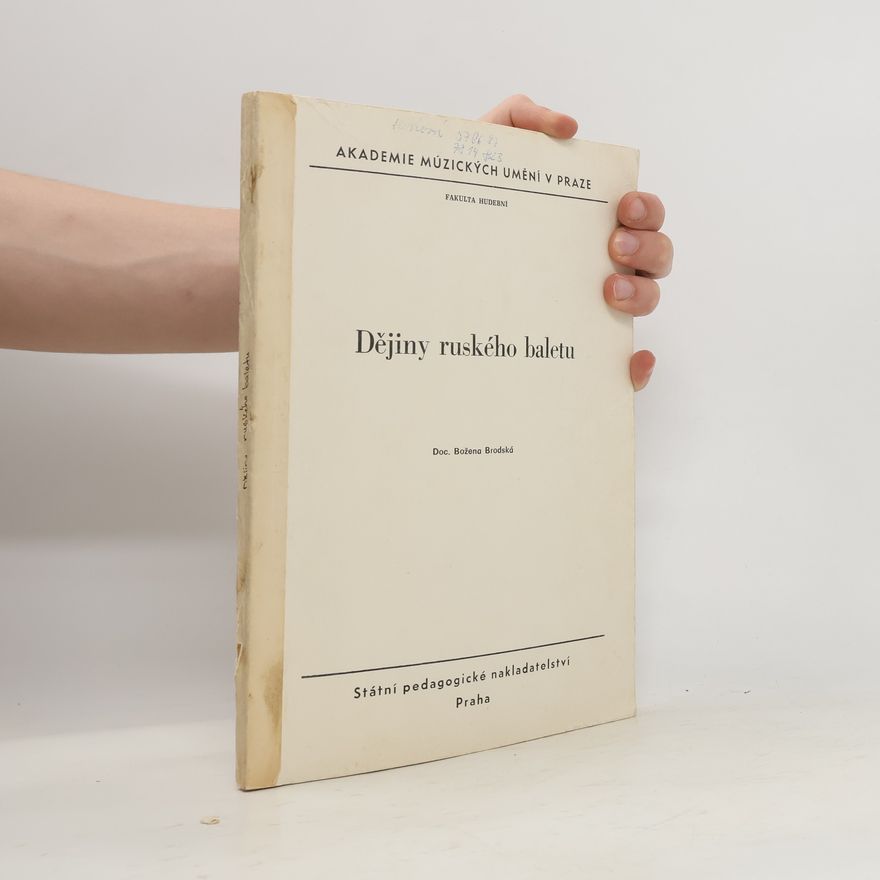 Božena Brodská Dějiny ruského baletu